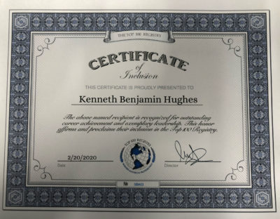 Top 100 Doctors Select Dr. Kenneth Hughes