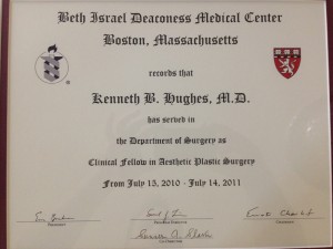 Dr. Kenneth Hughes Plastic Surgery Fellowship at Harvard Medical School